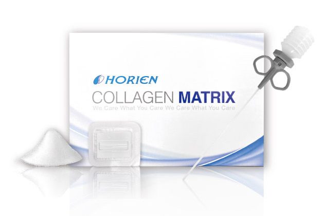 Collagen Matrix 膠原蛋白基質粉，用於術後止血、吸收滲血與促進組織修復
