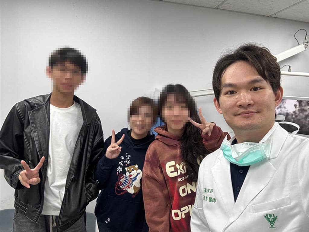 治療案例合影